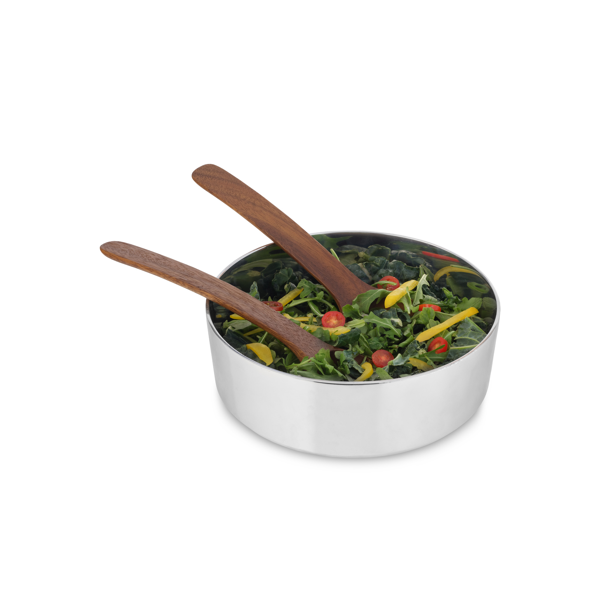 Oblong Nest Salad Bowl w/ Servers image number null