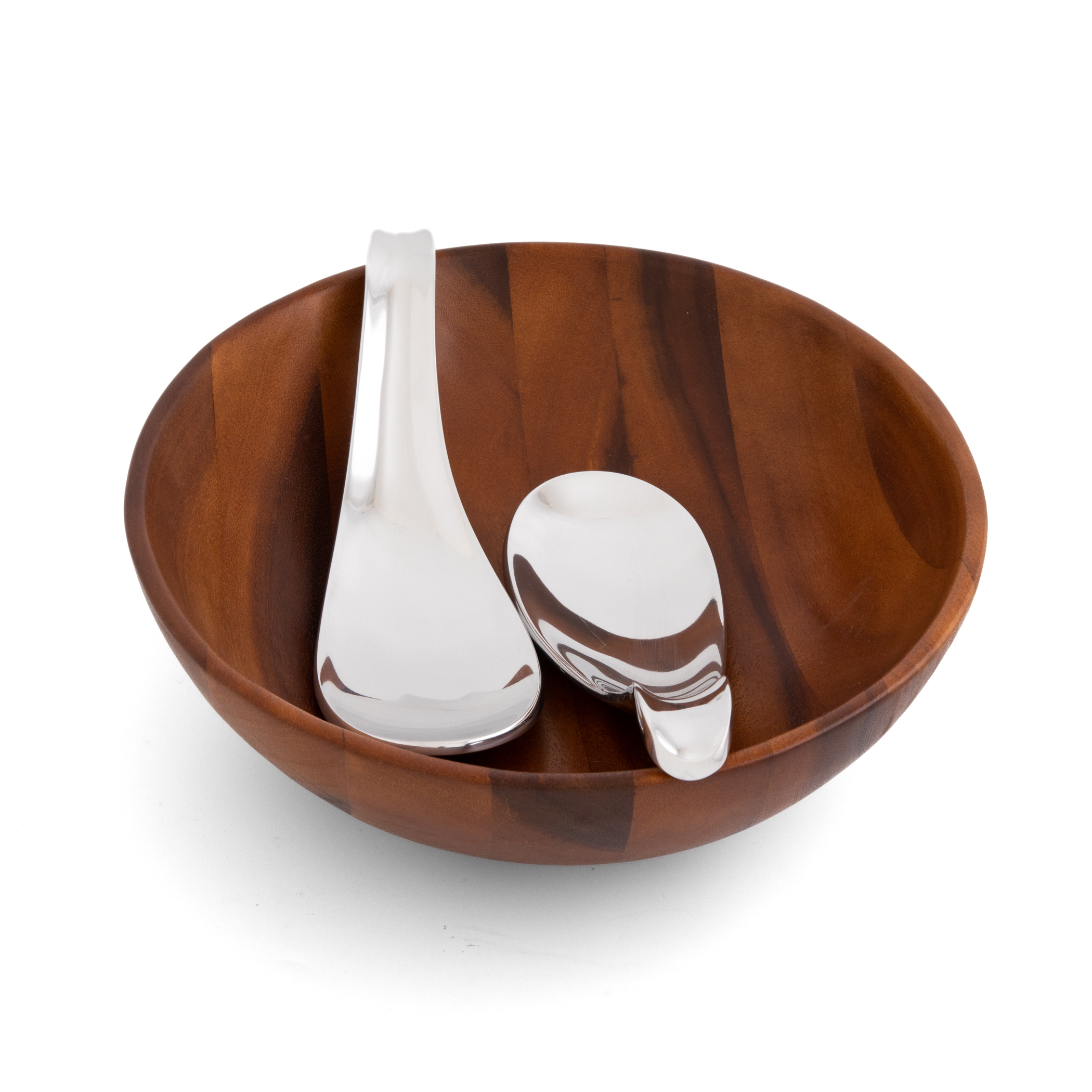 Yin Yang Salad Bowl w/Servers image number null