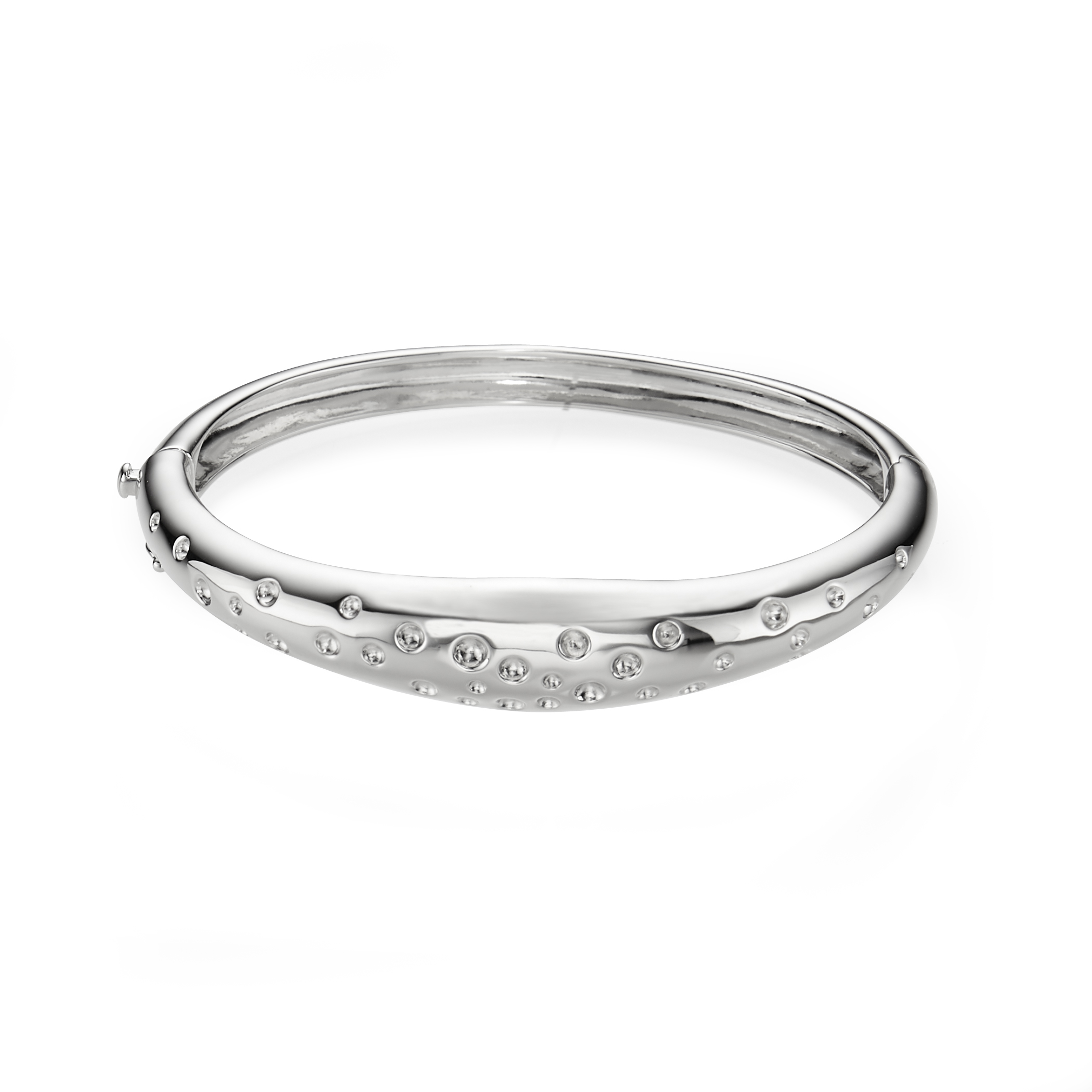 Dazzle Hinged Bangle image number null