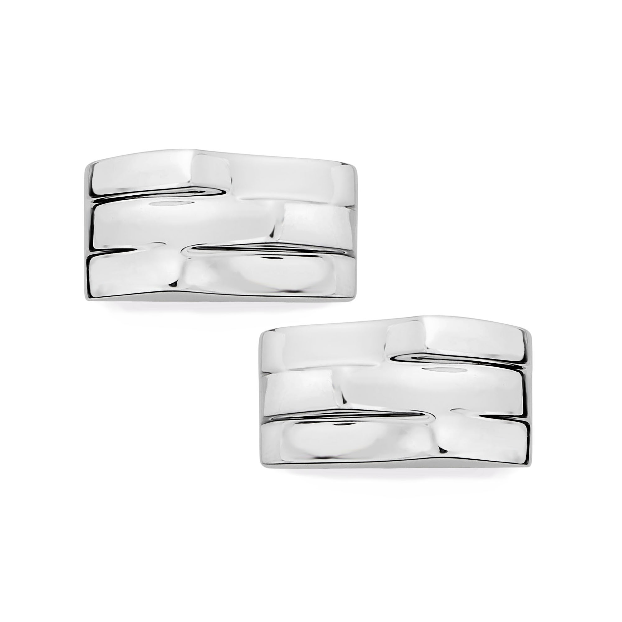 Triple Wave Cufflinks image number null