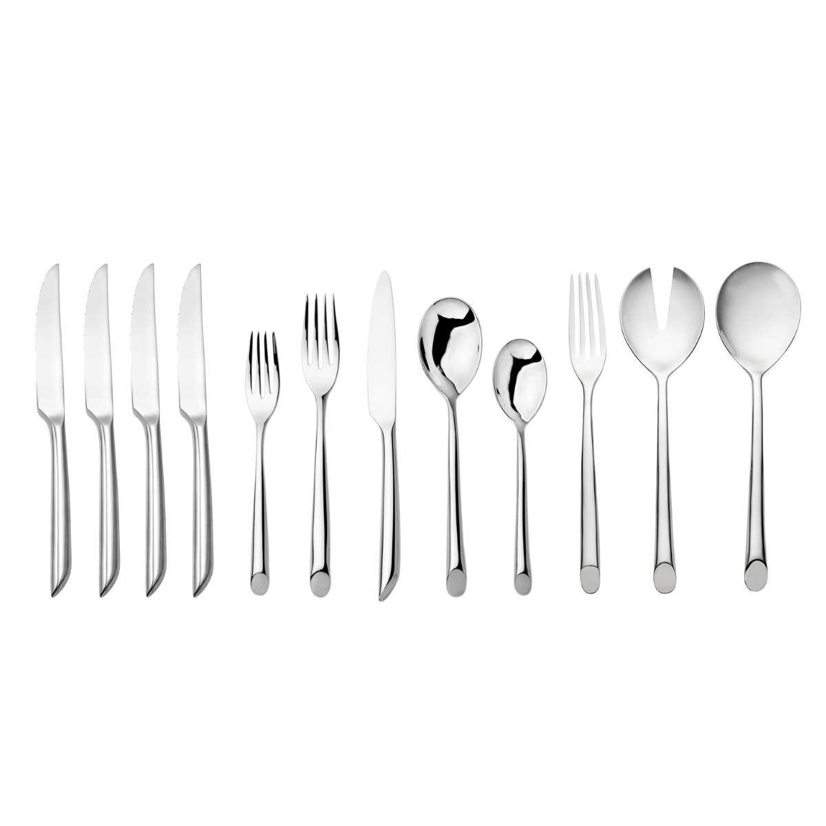 Frond 51 Piece Flatware Set image number null