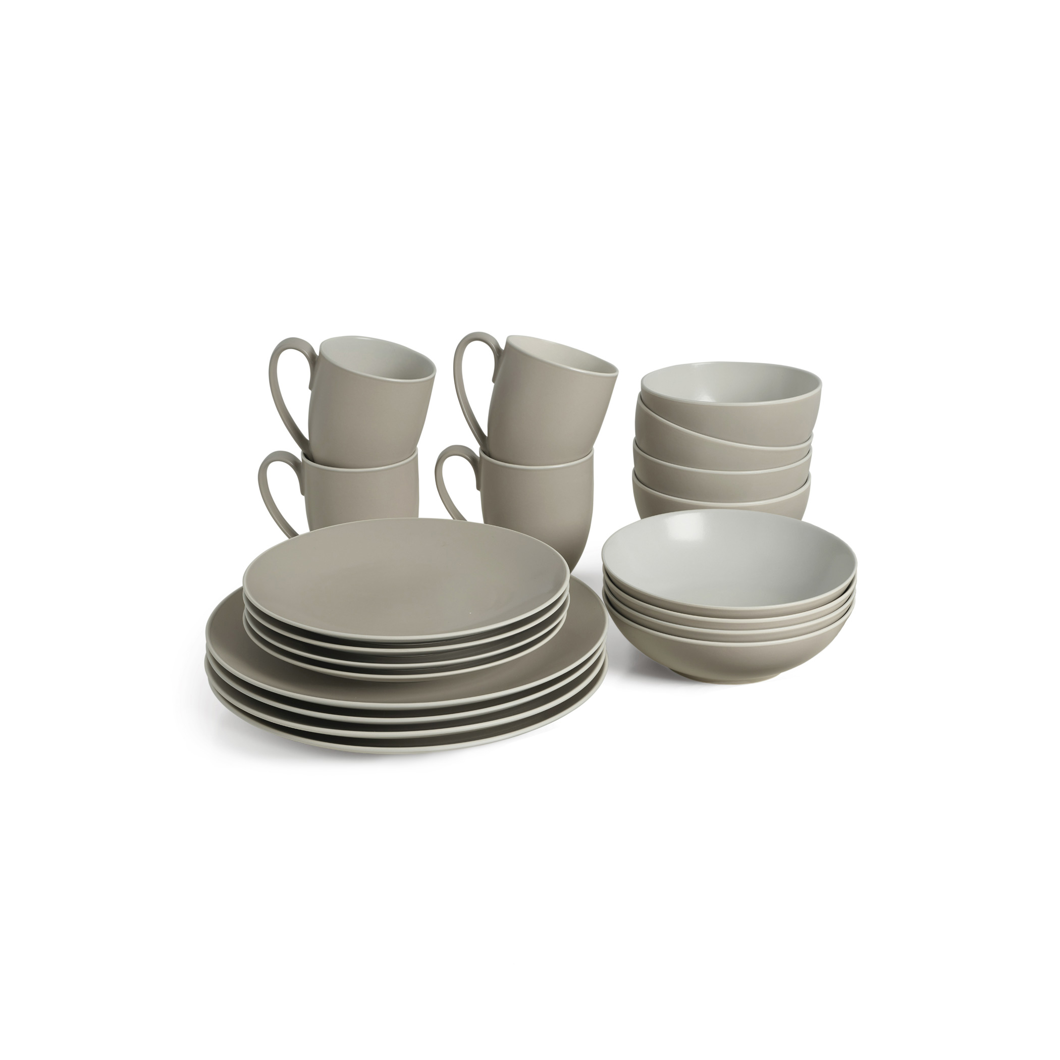 POP Starter Dinnerware Bundle - Sand (20 Pieces) image number null