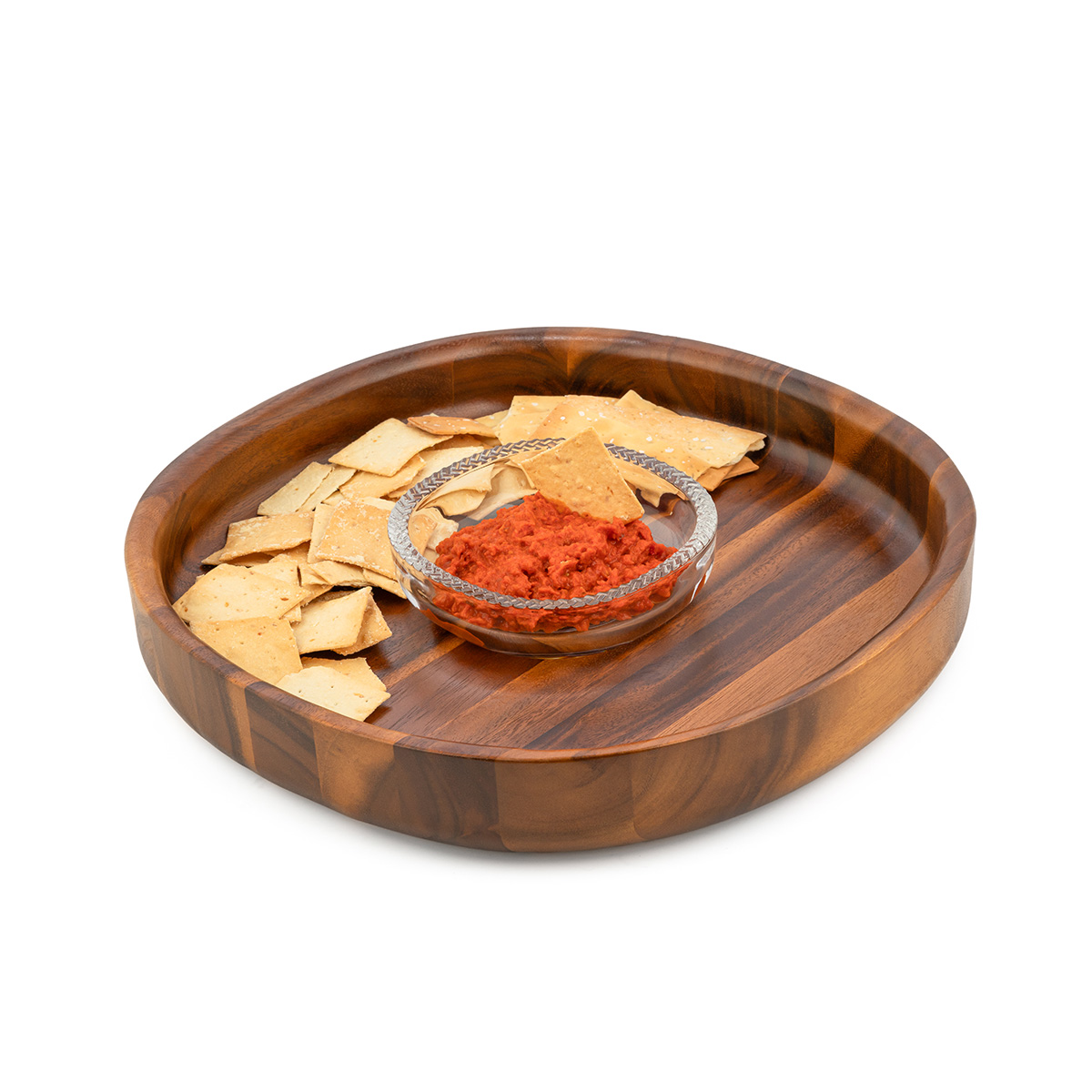 Braid Glass Chip & Dip image number null