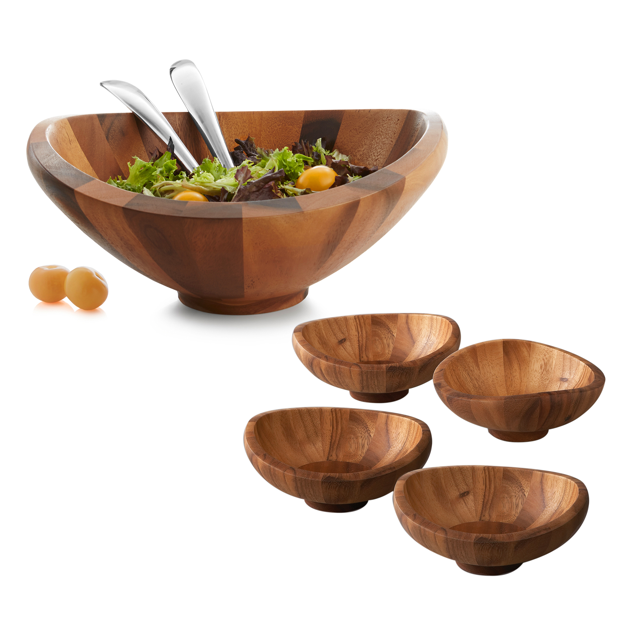Butterfly 7-Piece Salad Set image number null