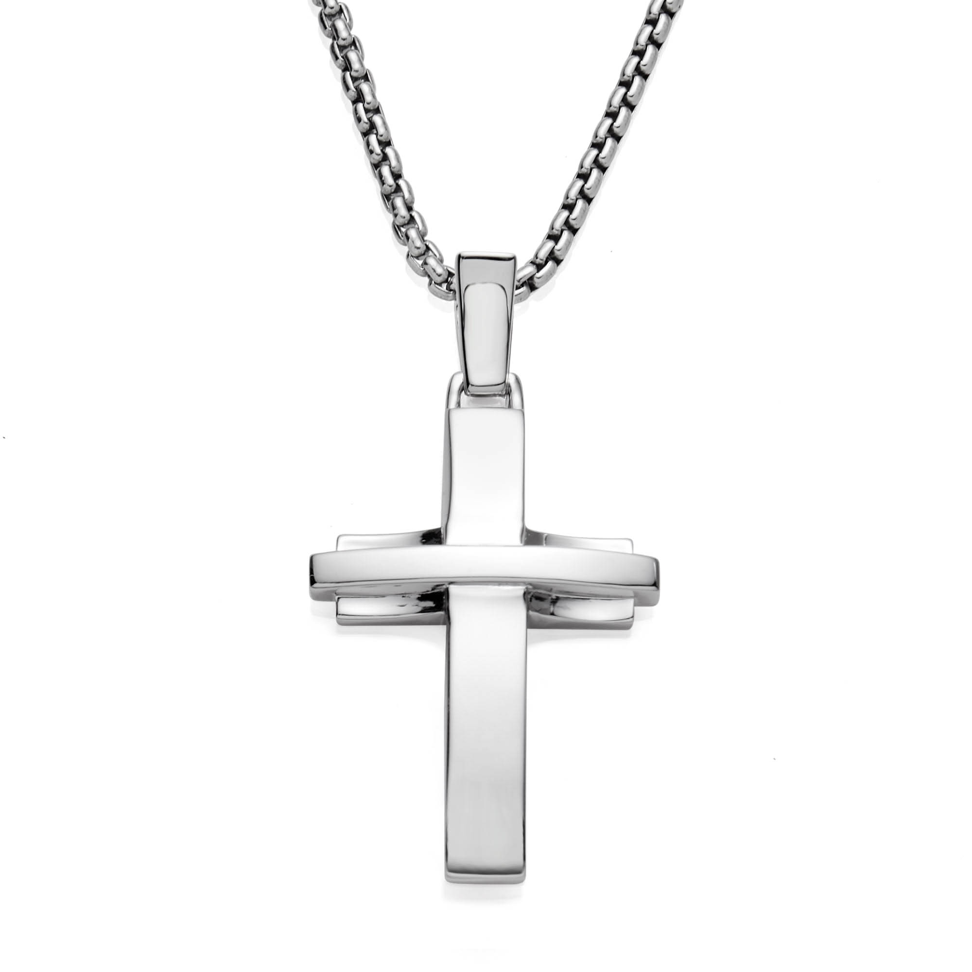 Streamlined Cross Pendant image number null