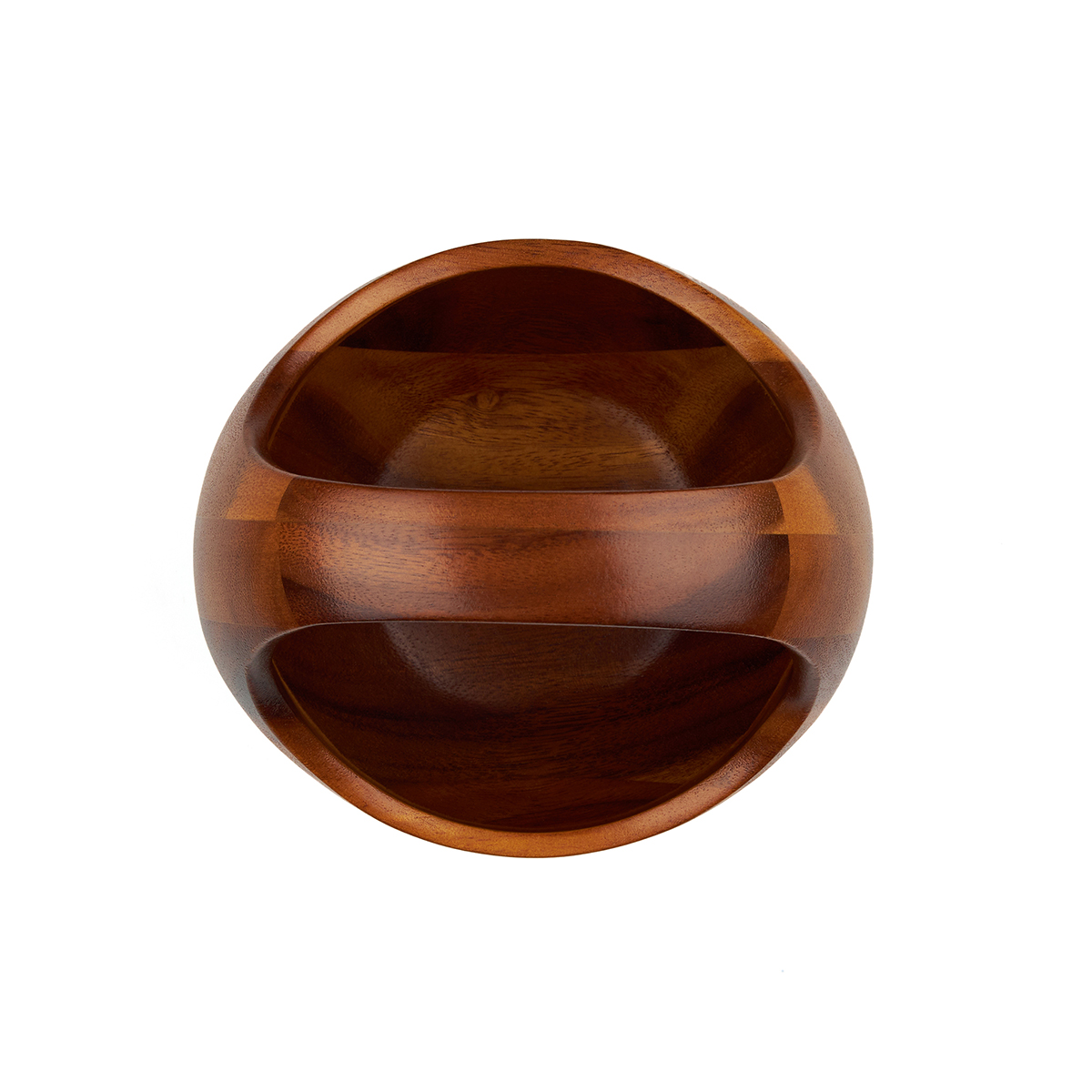 6" Wood Basket Bowl image number null