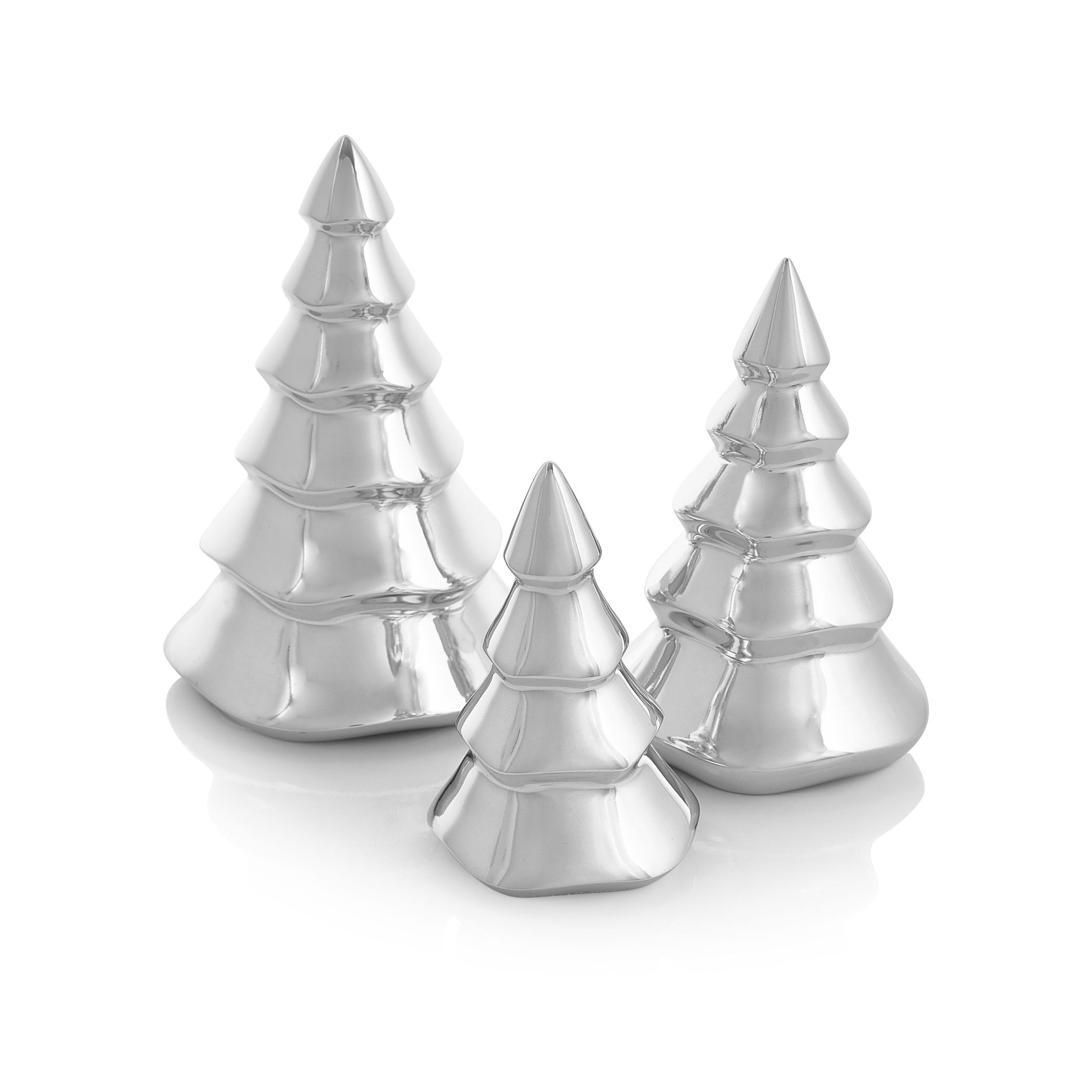 Mini Christmas Trees (Set of 3) image number null