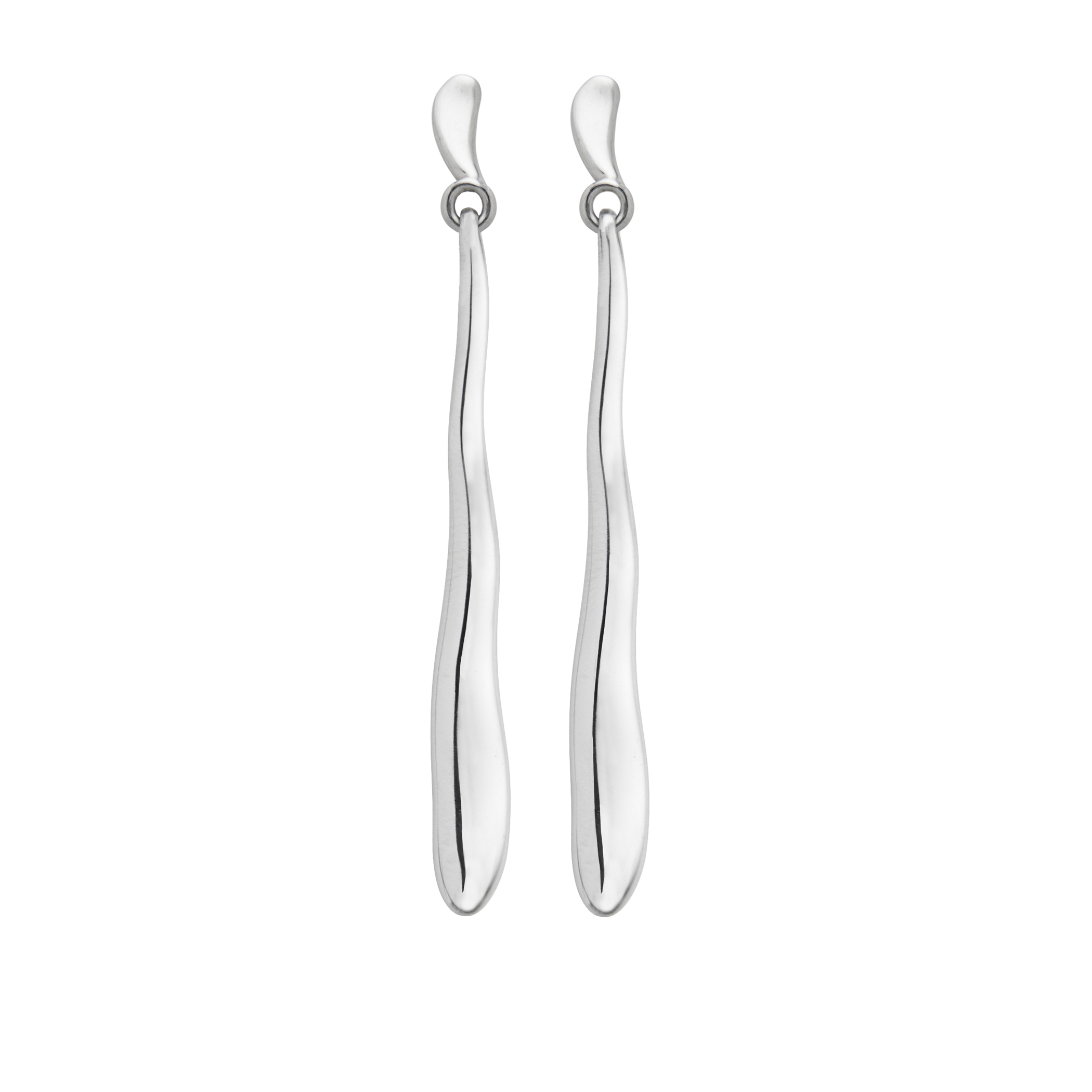 Wave Drop Earrings image number null