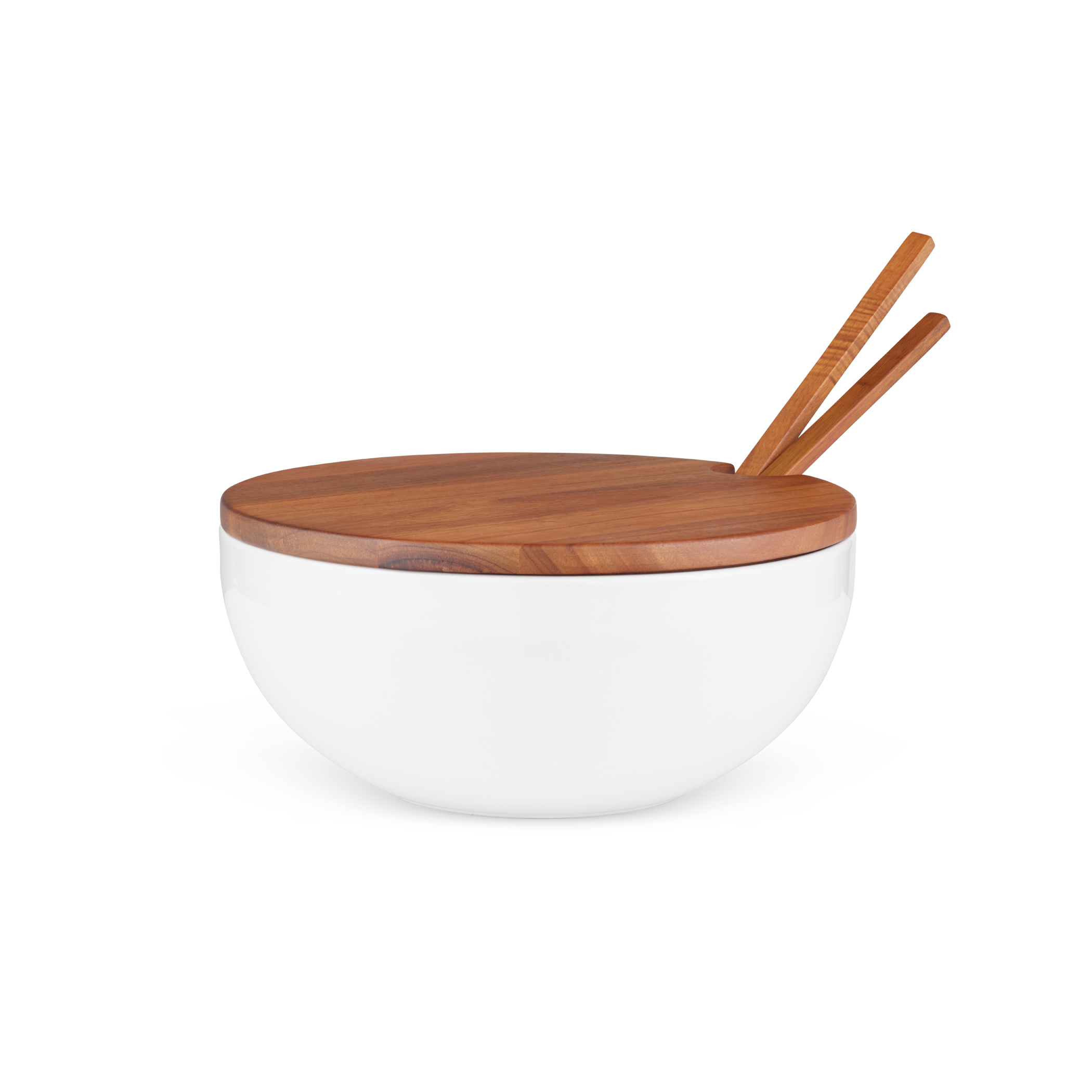 Duets Salad Bowl w/ Lid & Servers image number null