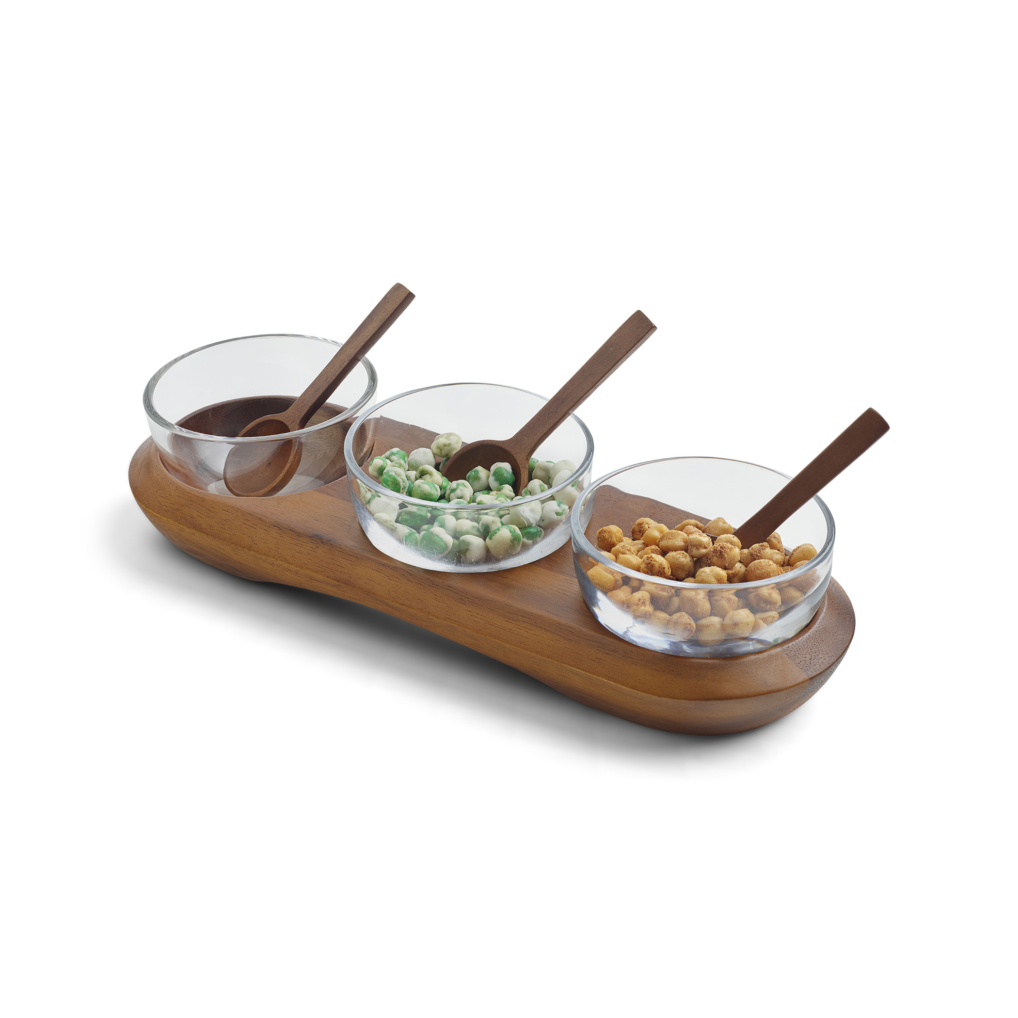 Cooper Triple Condiment Server w/ Spoons image number null