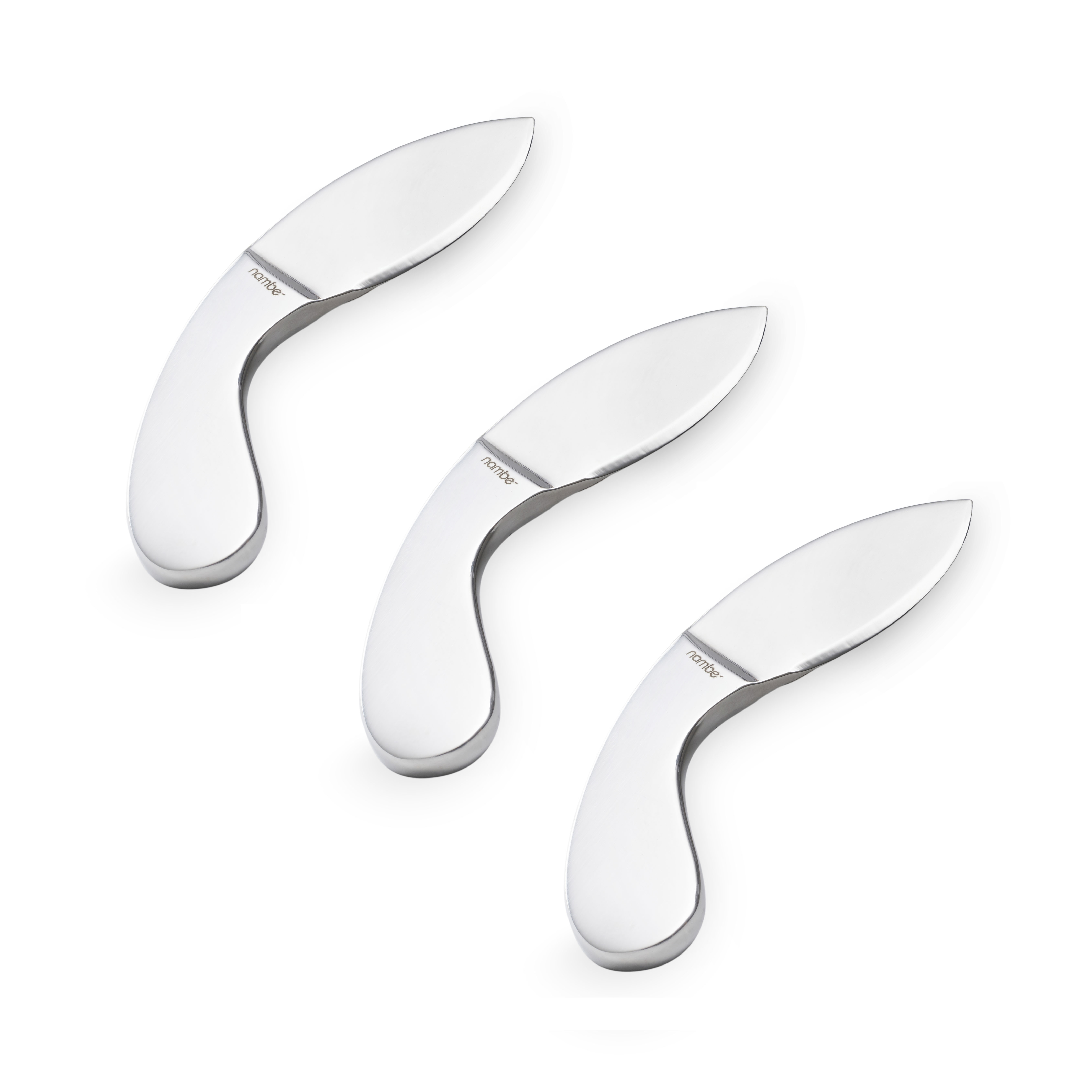 Oona Cheese Knives (Set of 3) image number null