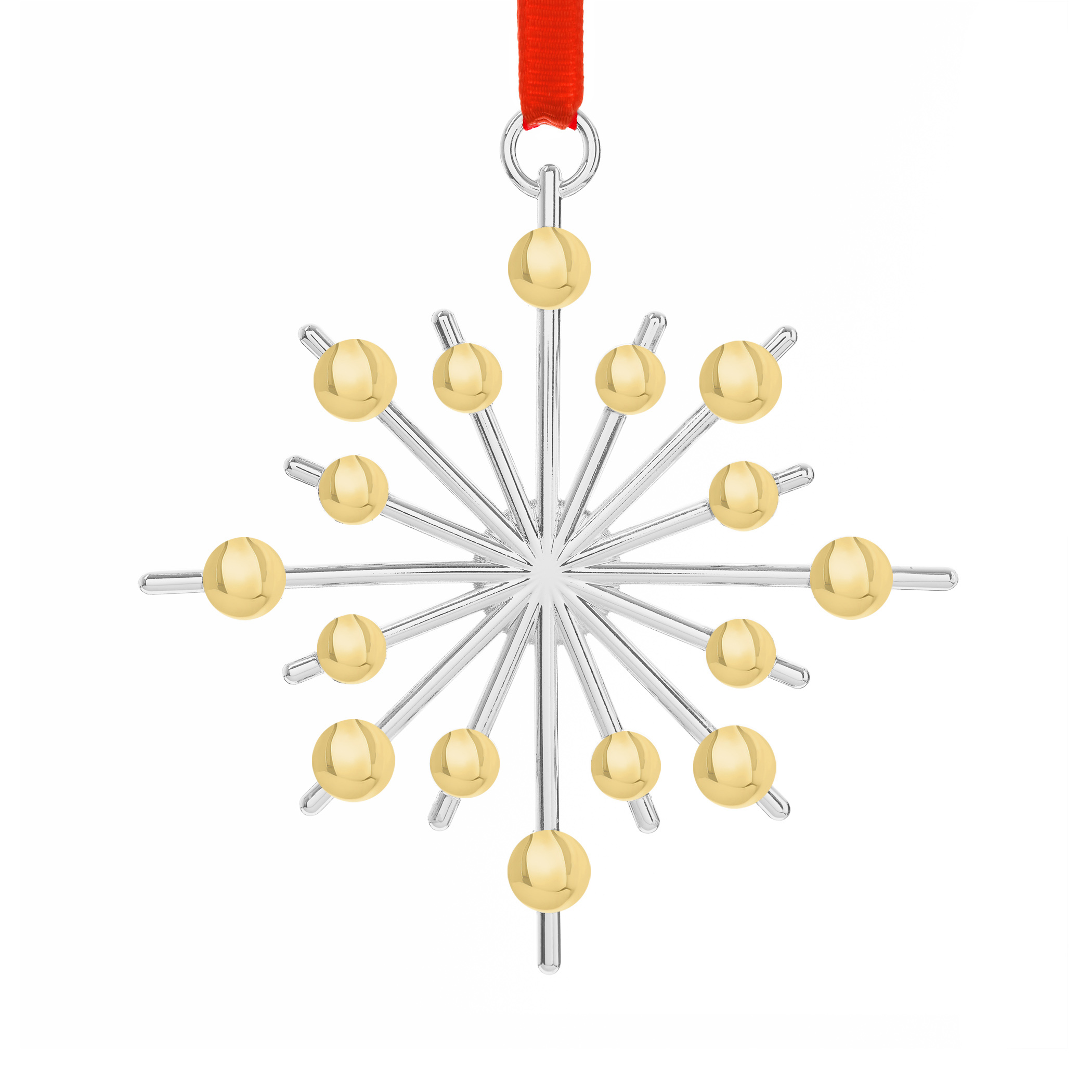 Let It Snow Snowflake Ornament image number null