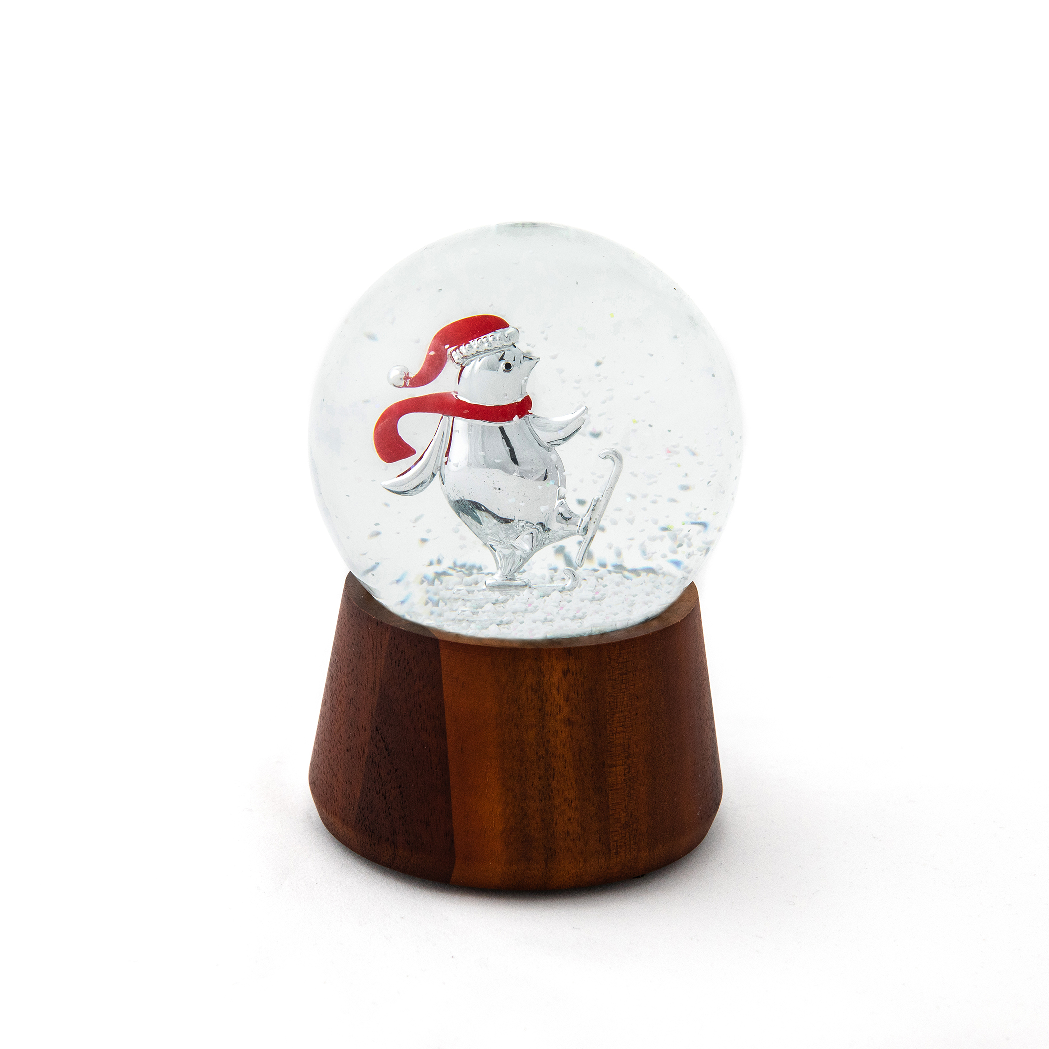 Skating Penguin Snowglobe image number null