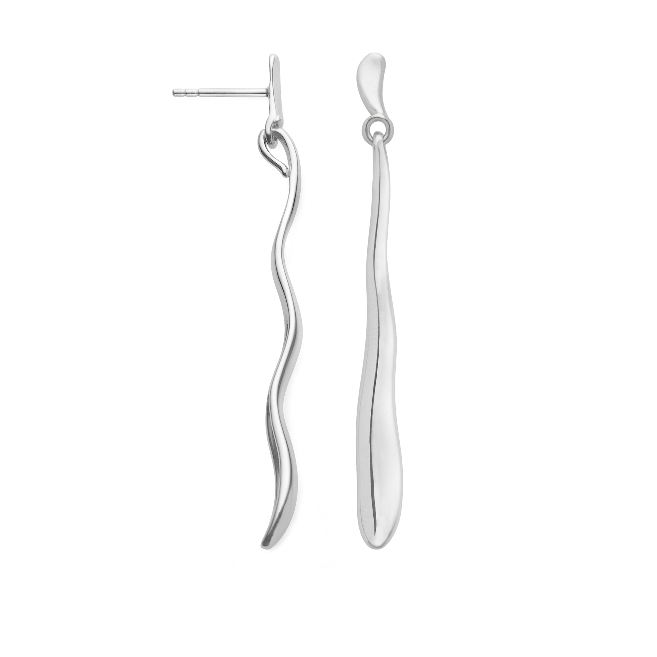 Wave Drop Earrings image number null