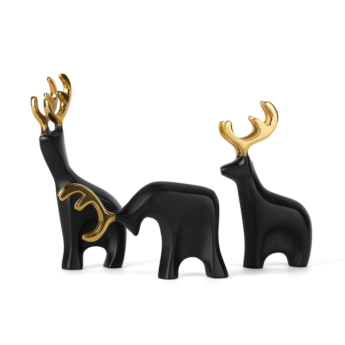 Prancer Reindeer Figurine Set image number null